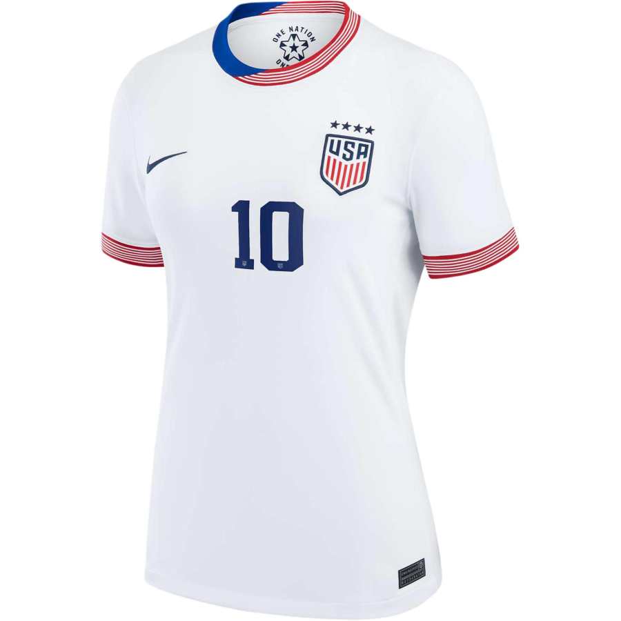 Nike Nike United States National Team Lindsay Horlan Size 10 Soccer Jersey Women's White