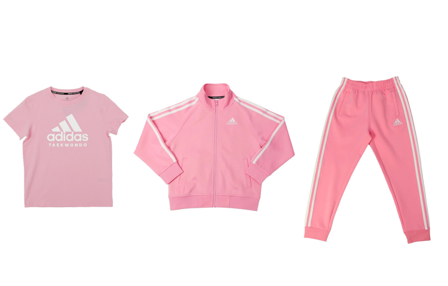 Adidas Adidas Casual Sportswear Pink White Kids'