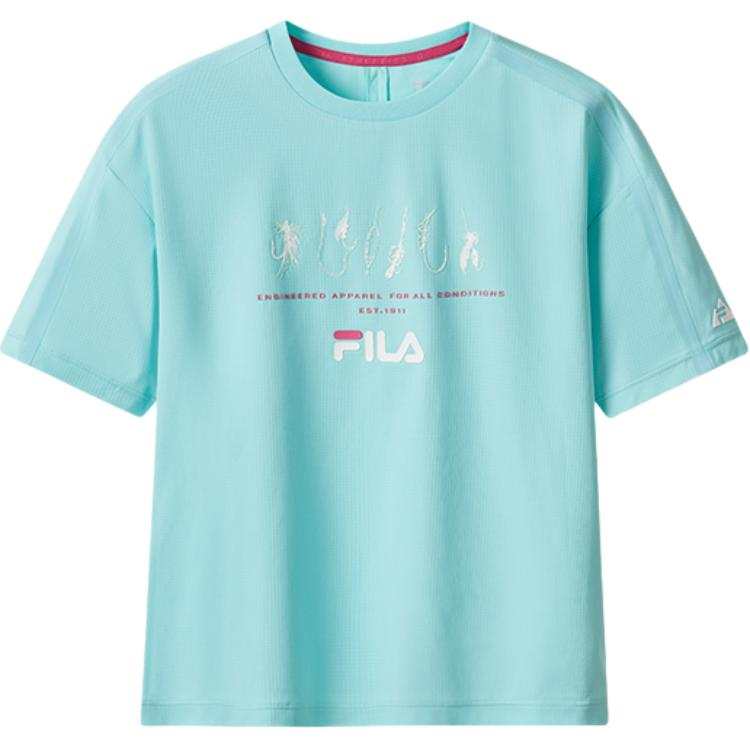FILA KIDS T Shirt SS24 Light Blue