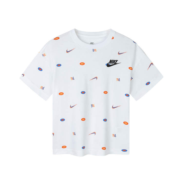 Nike Nike T Shirt Pure White Children Aged 3 7 Years Old