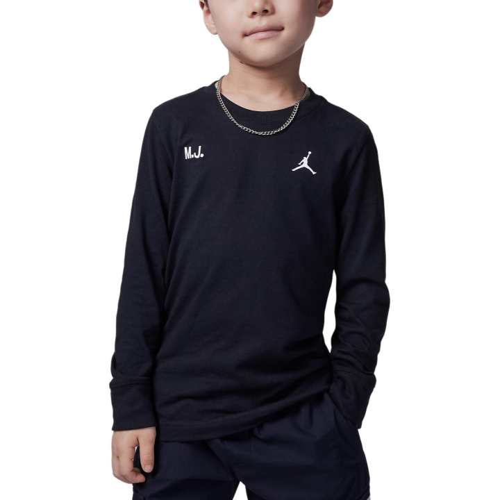 Jordan Jordan Flight MJ Illusions T Shirt Black Children Aged 3 7 Years Old