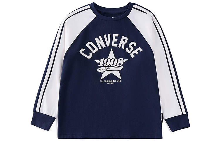 Converse T Shirt Navy Children Aged 3 7 Years Old