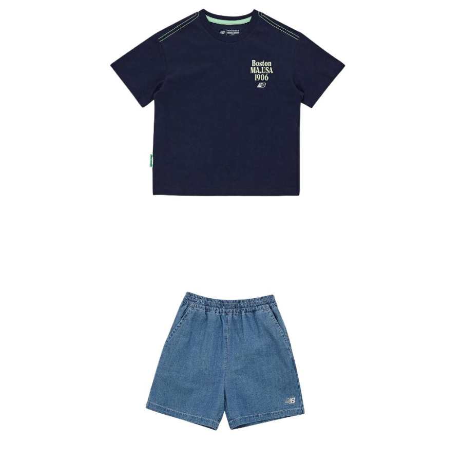 New Balance New Balance Casual Sportswear PLAY DENIM Black Children Aged 3 7 Years Old