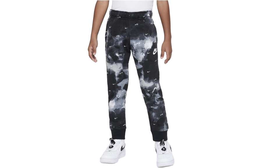 Nike Nike Knitted Sweatpants Sportswear Club Marble Fleece Pants Black Kids'