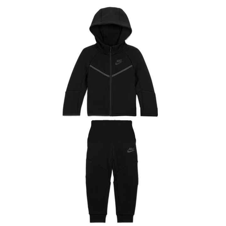 Nike Nike Casual Sportswear Baby Tech 2 Piece Set Black Infant And Toddler