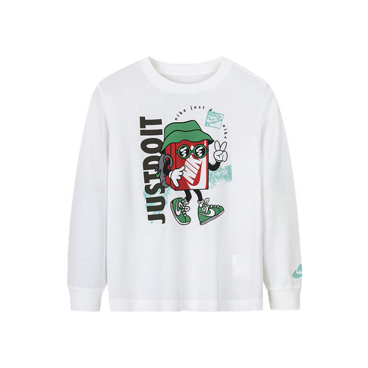 Nike Nike T Shirt Pure White Children Aged 3 7 Years Old