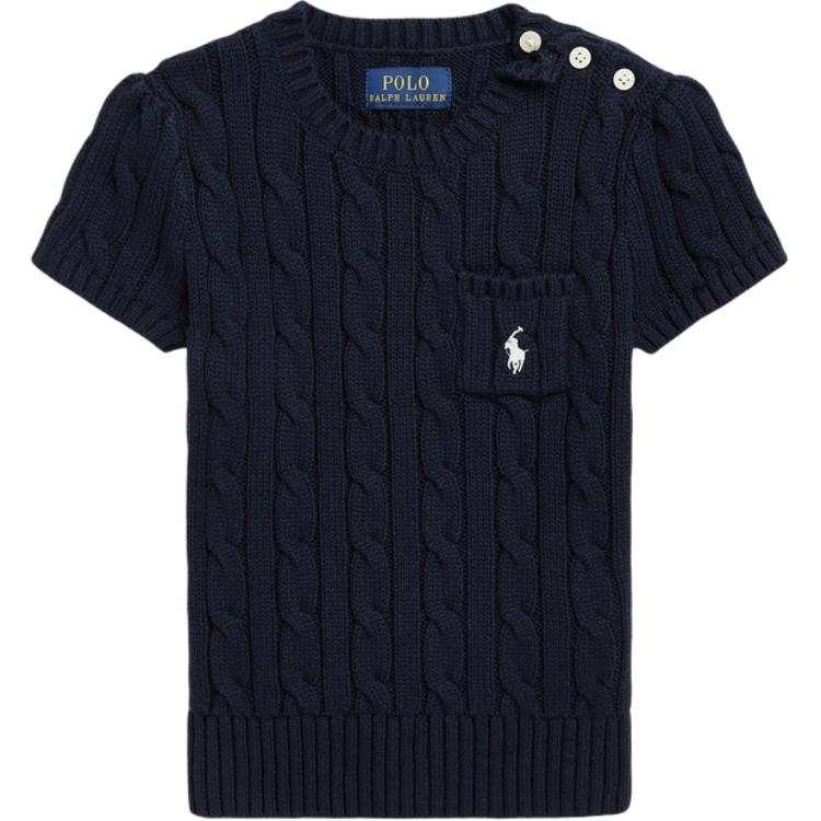 Polo Ralph Lauren Sweater FW24 Blue Kids'