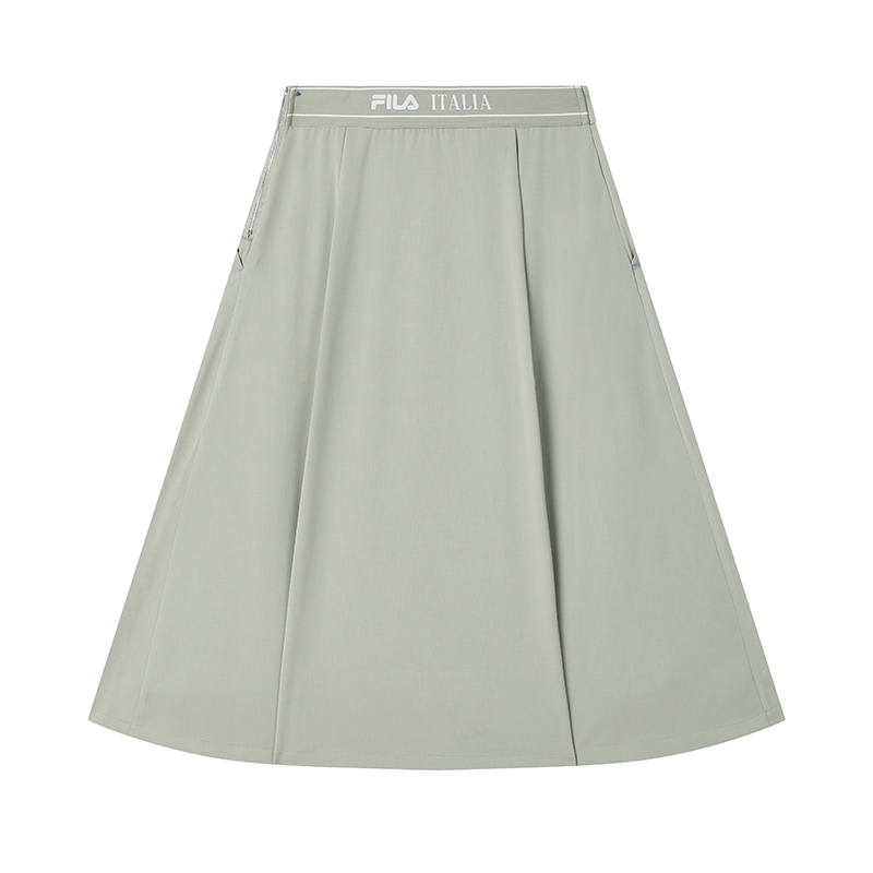 FILA Casual Long Skirt Women's Cyan Teal