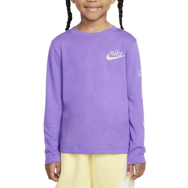 Nike Nike T Shirt Black Raspberry Children Aged 3 7 Years Old