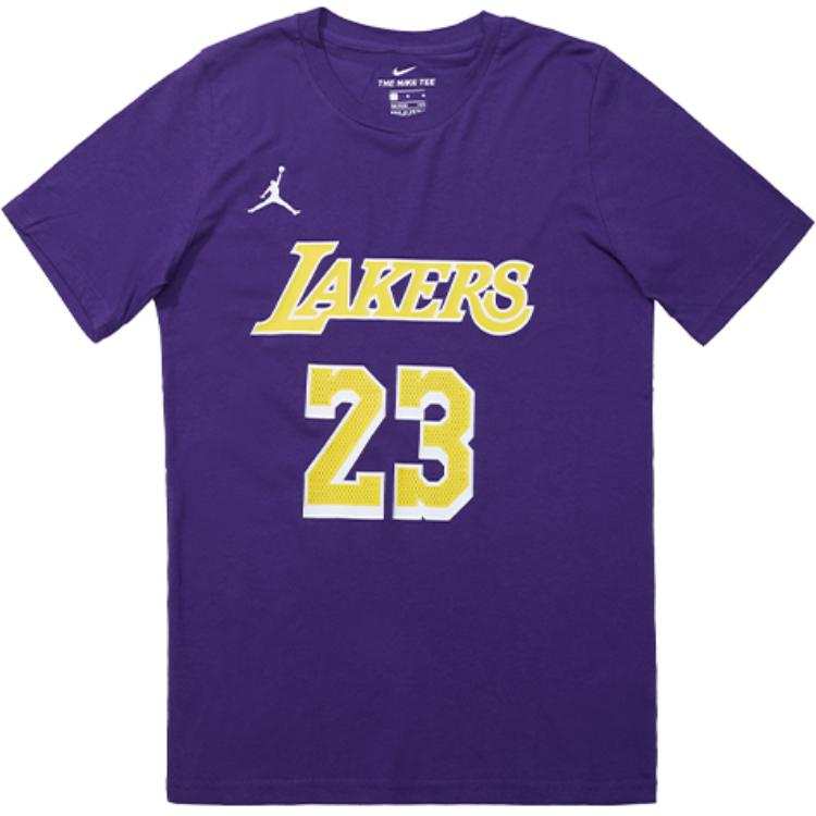 Jordan Jordan x NBA T Shirt Dark Violet Kids'