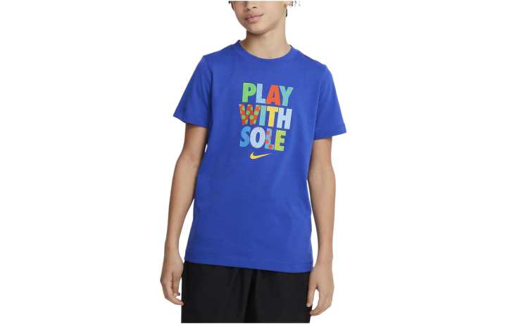 Nike Nike Sportswear T Shirt Kids' Blue