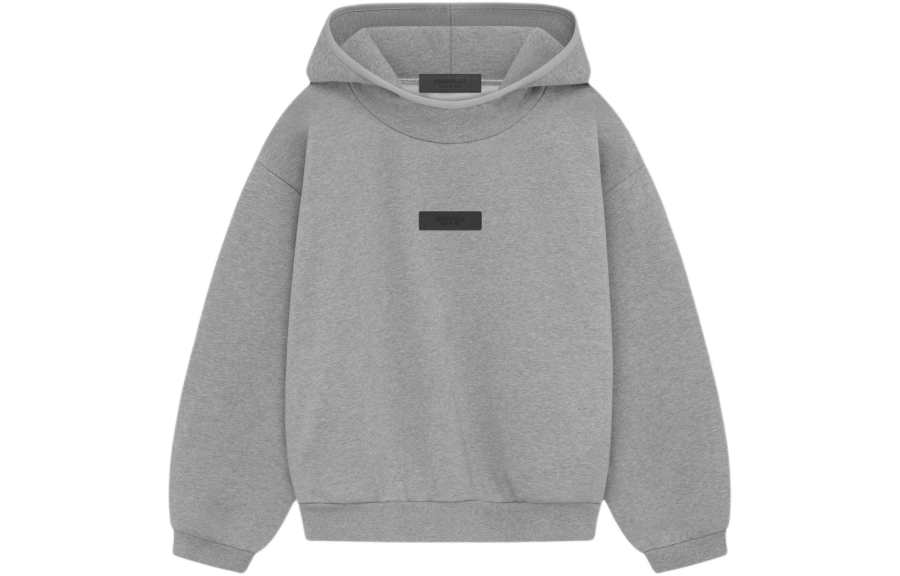 Fear Of God Essentials Sweater SS24 Kids Hoodie Dark Heather Oatmeal Kids'