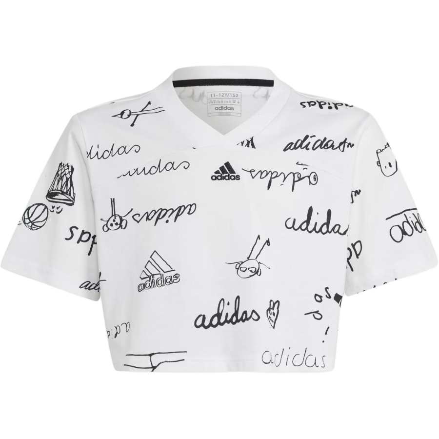 Adidas Adidas Kids T Shirts V Neck Moderate