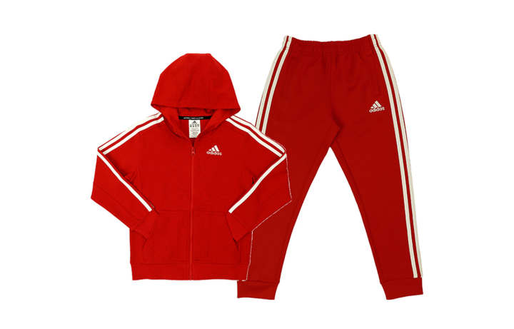 Adidas Adidas Casual Sportswear Red & White Kids'