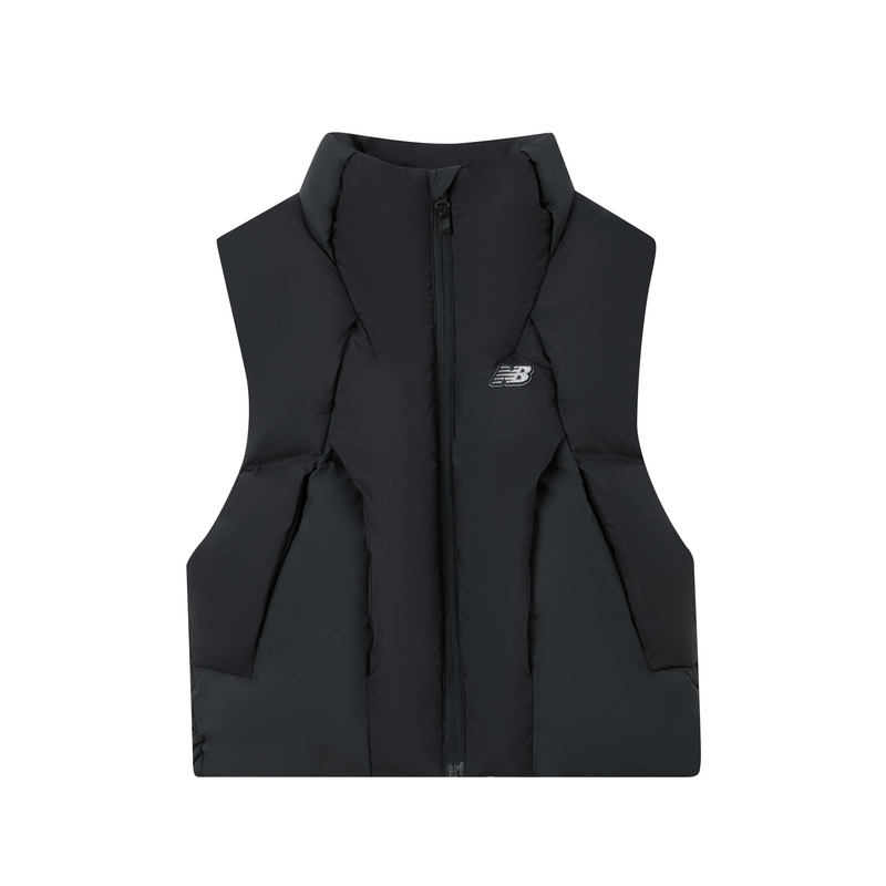 New Balance New Balance Down Vest Charcoal Black Children Aged 3 7 Years Old