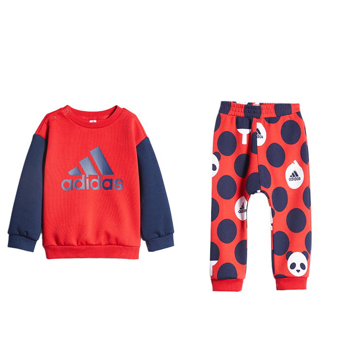 Adidas Adidas Casual Sportswear Red Infant And Toddler