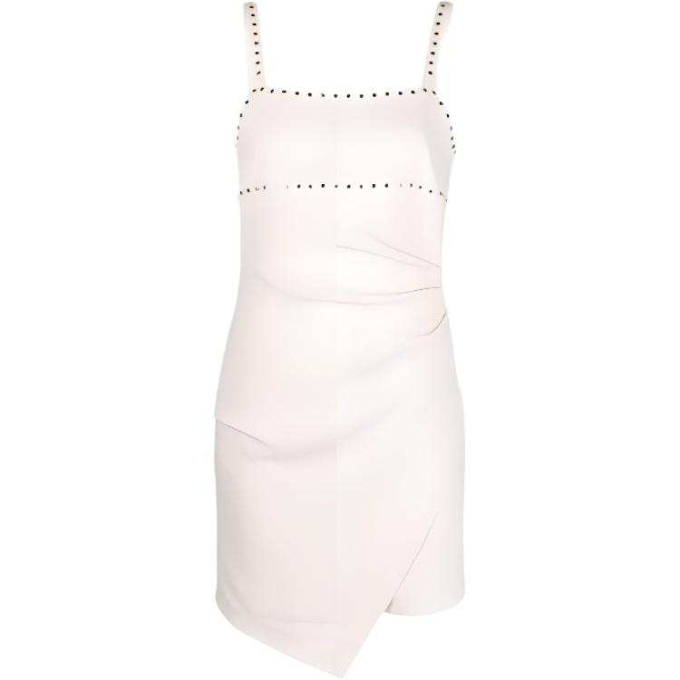 PINKO Slip Dresses Women's White Moderate Mid Length