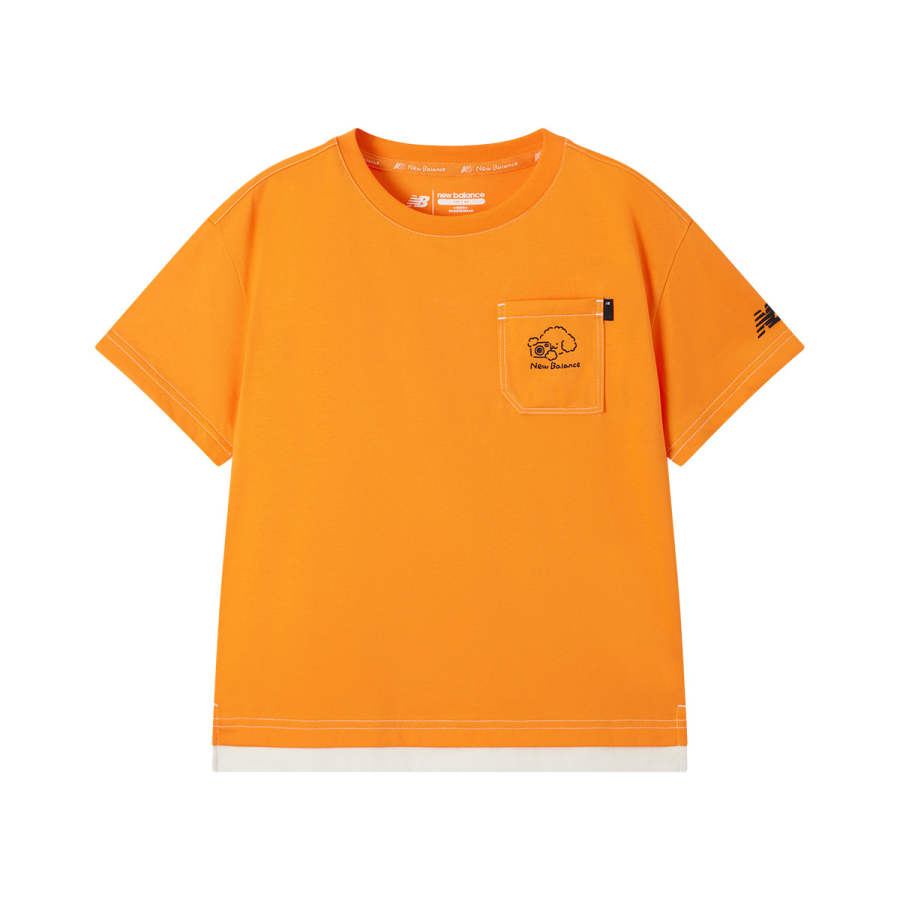 New Balance New Balance T Shirt Orange Children Aged 3 7 Years Old