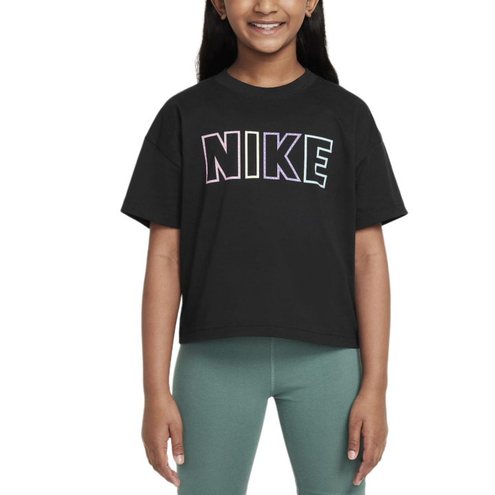 Nike Nike Sportswear Essentials T Shirt Black Kids'