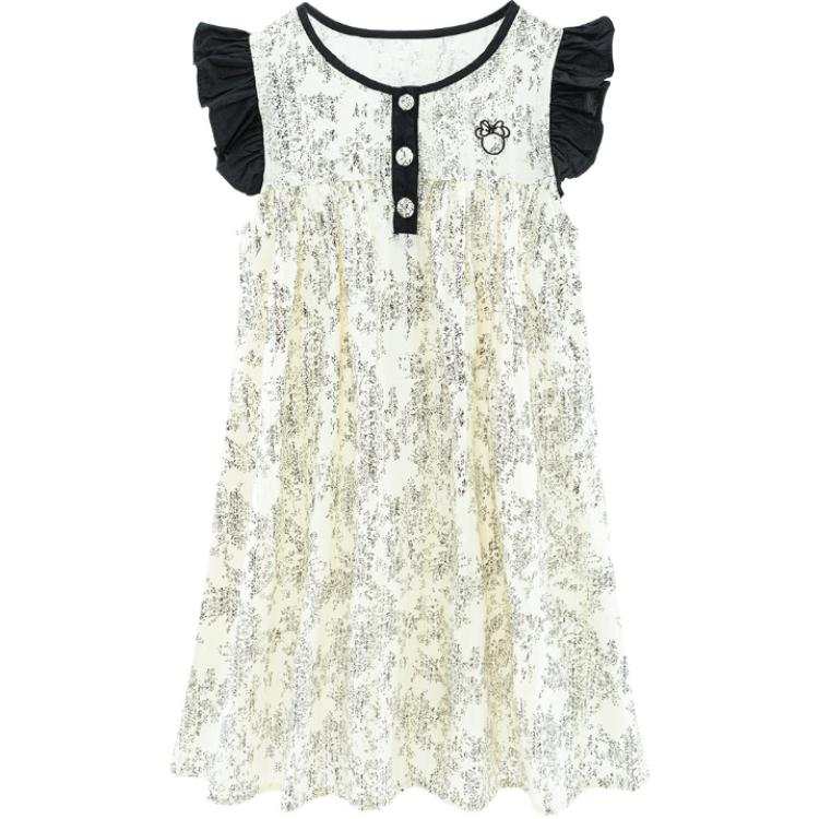Disney Children's Dress Kids' Floral Black