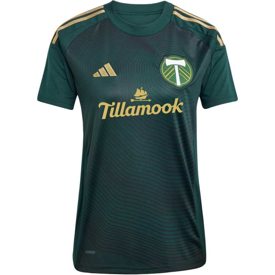 Adidas Adidas Free Shipping With AdiClub Portland Timbers 25/26 Home Jersey