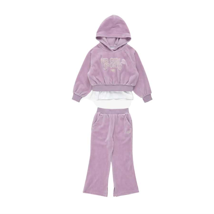 New Balance New Balance Casual Sportswear NBgC Lavender Children Aged 3 7 Years Old