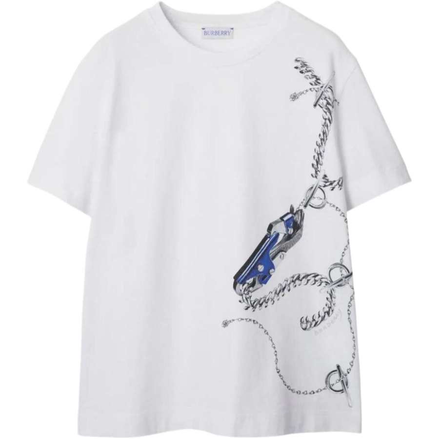 Burberry SS24 T Shirt Women's White
