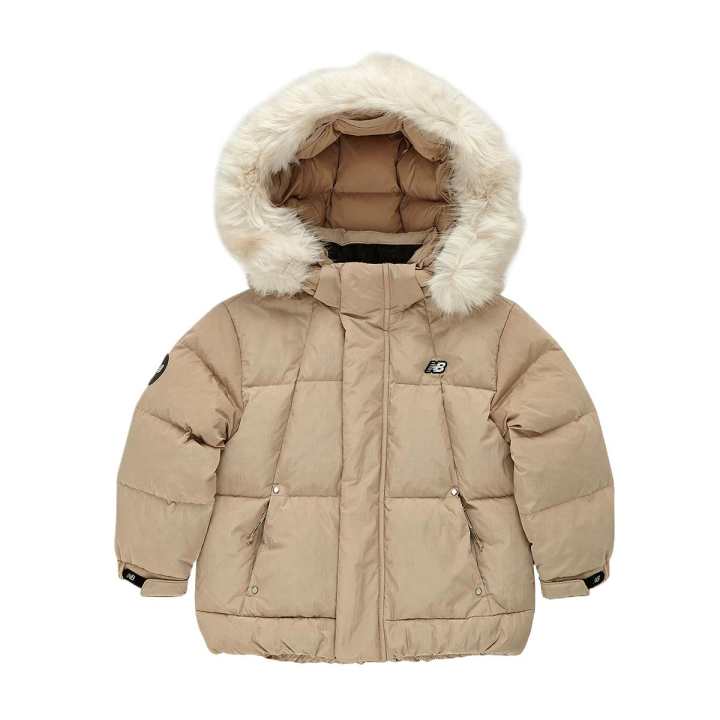 New Balance New Balance Down Jacket Beige Children Aged 3 7 Years Old