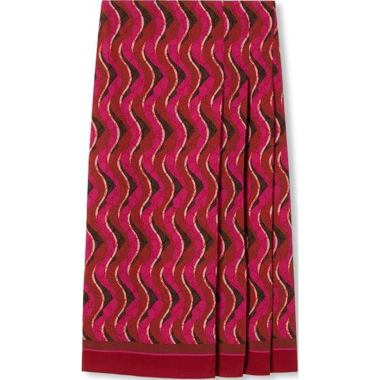 GUCCI SS25 Casual Long Skirt Women's Red