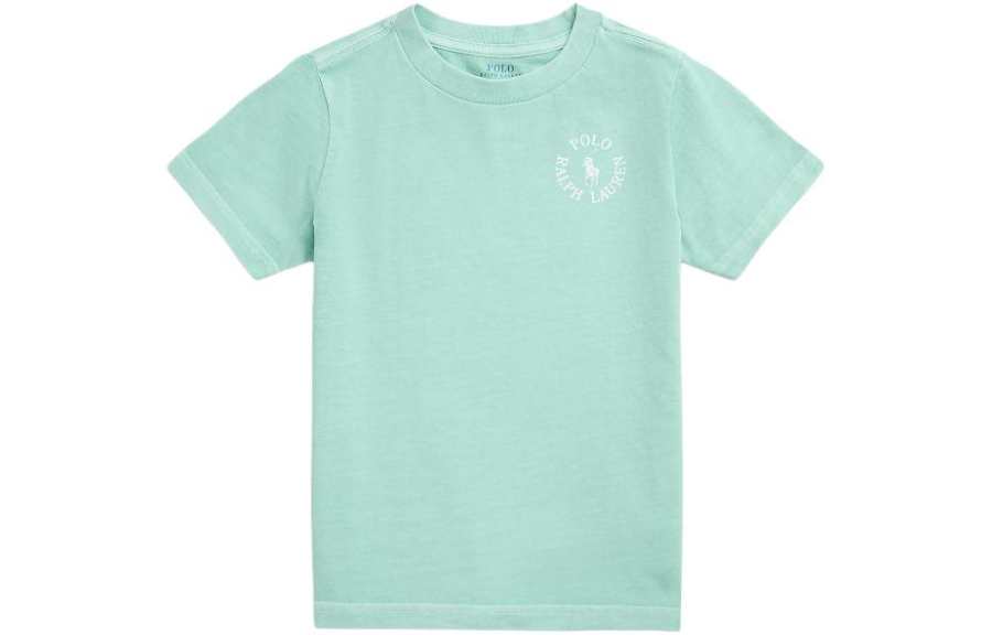 Polo Ralph Lauren T Shirt SS24 Celadon Kids'