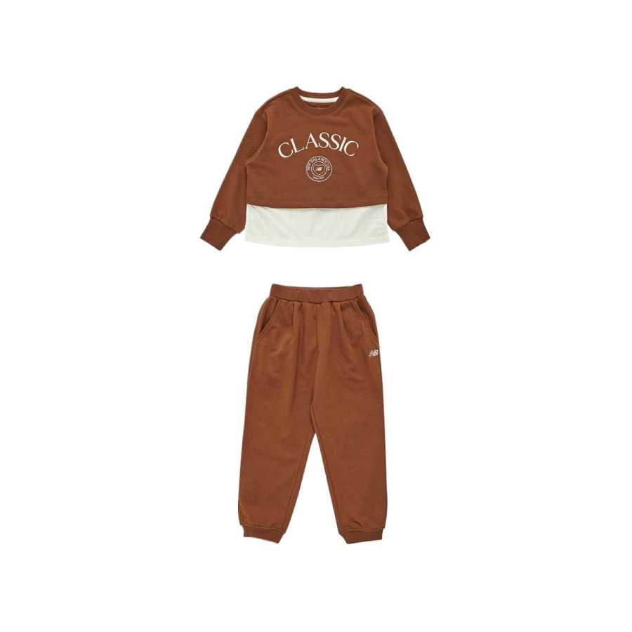 New Balance New Balance Casual Sportswear Brown Children Aged 3 7 Years Old