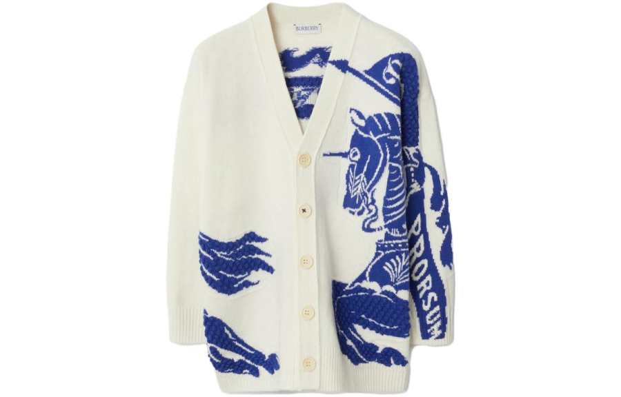 Burberry Kids Sweaters V Neck Moderate