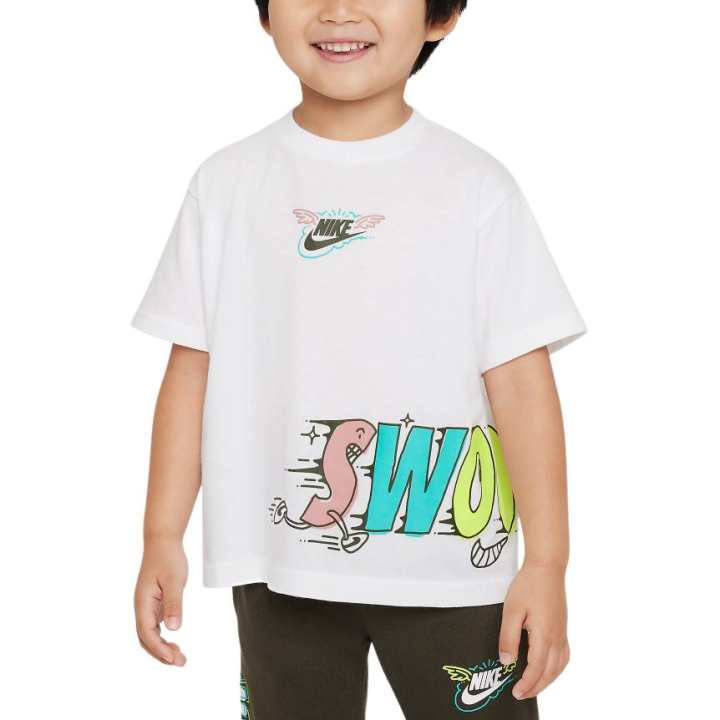 Nike Nike Kids T Shirts Crew Neck Moderate