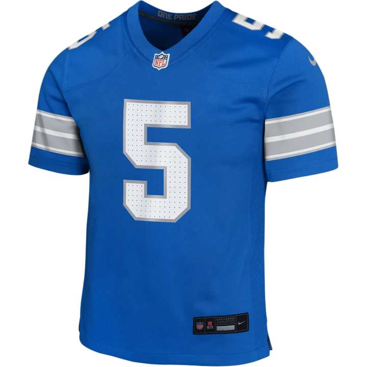 Nike Nike NFLDetroit Lions T Shirt Blue Teenagers