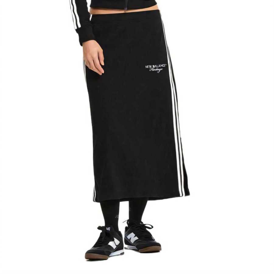 New Balance New Balance FW24 Casual Long Skirt Women's Black