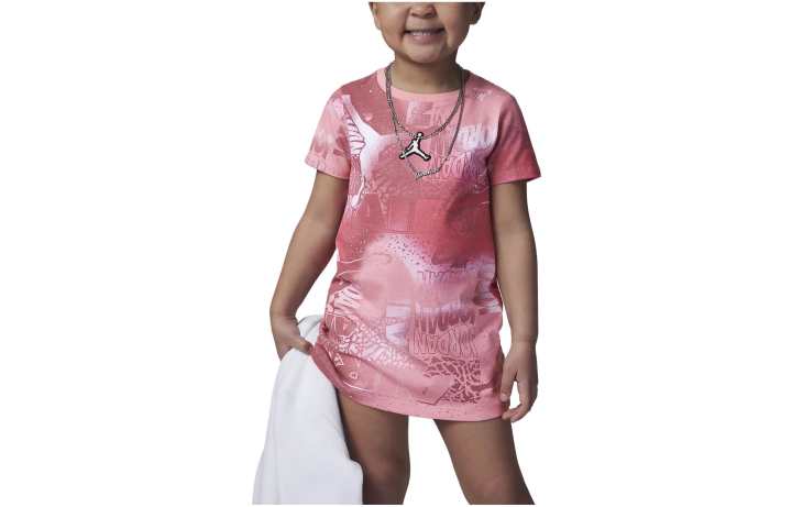 Jordan Jordan Baby Dresses Crew Neck Moderate Mid Length