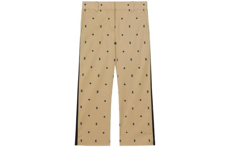 Burberry Kids' Burberry Knitted Sweatpants SS23 Khaki