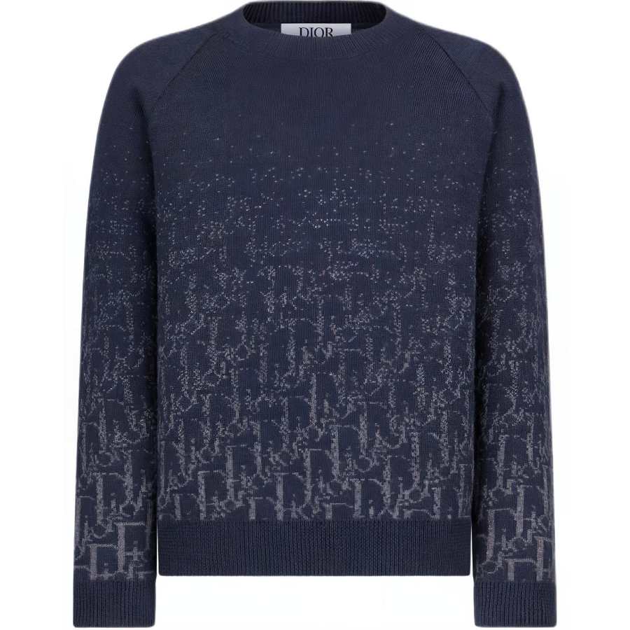 DIOR DIOR Sweater SS25 Marine Blue Kids'