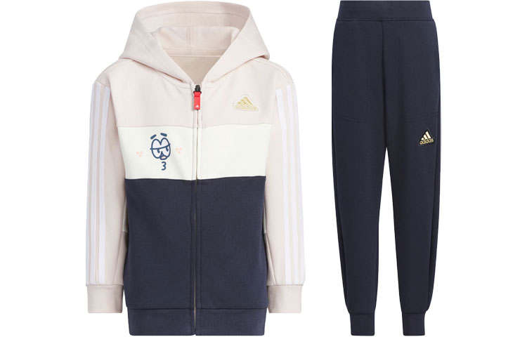 Adidas Adidas Casual Sportswear CNY FW23 Light Purple Pink Kids'