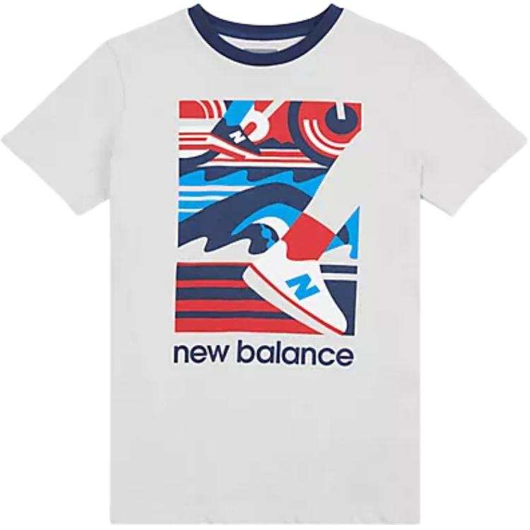 New Balance New Balance Grade School T Shirts Crew Neck Moderate