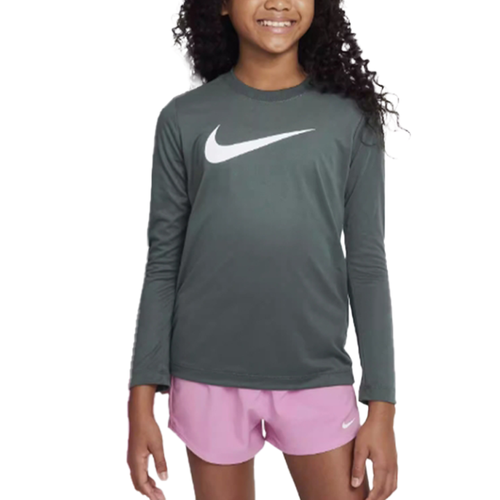 Nike Nike Dri Fit T Shirt Vintage Green Teenagers