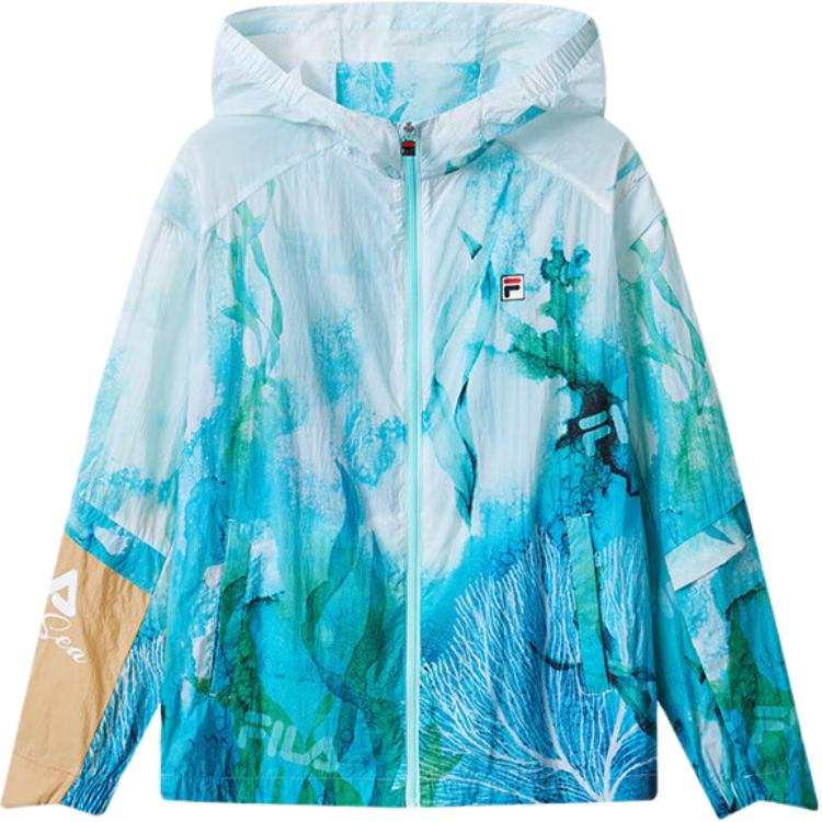 FILA KIDS Sun Protection Clothing All Over Print Teenagers