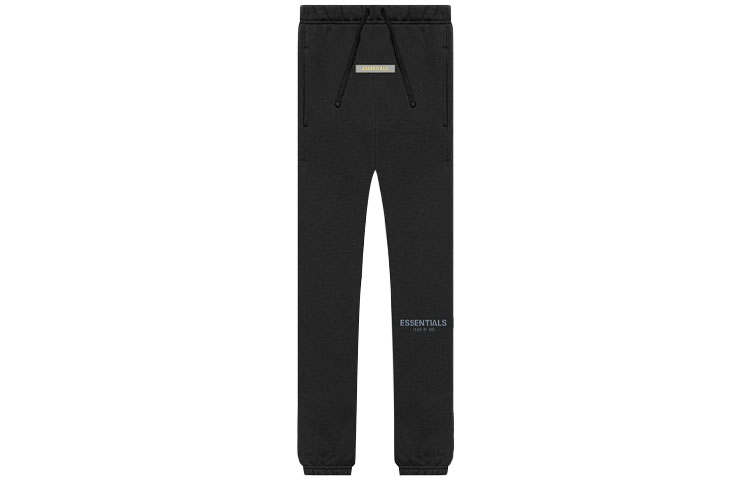 Fear Of God Essentials SS21 Knitted Sweatpants Black Kids'