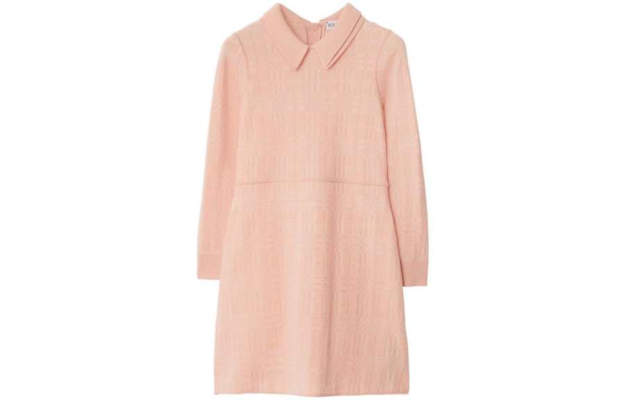 Burberry Dress FW23 Light Pink Kids'