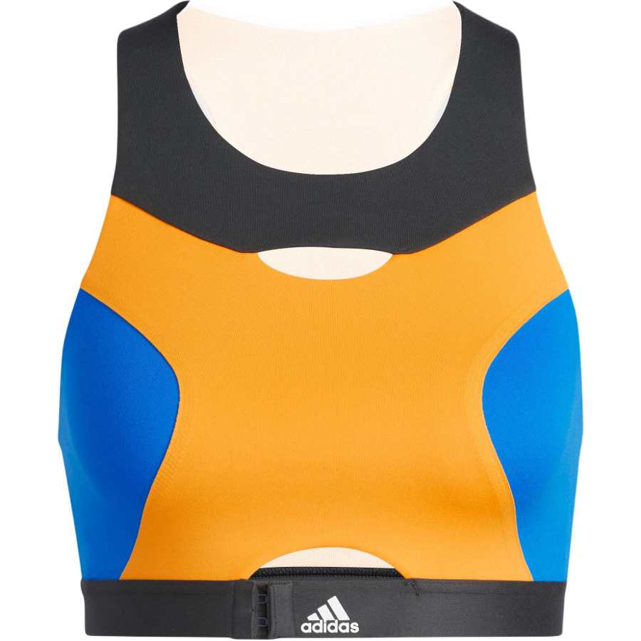 Adidas Adidas POWERIMPACT TRAINING BRA Sports Underwear Women's Orange Yellow