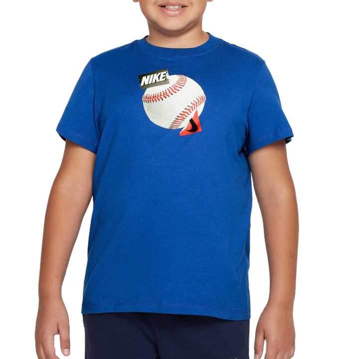 Nike Nike Sportswear T Shirt Blue Children Aged 3 7 Years Old