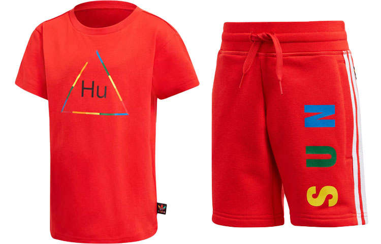 Adidas Adidas Kids Casual Sportswear Crew Neck Moderate