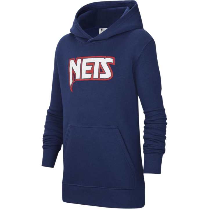Nike Nike x NBA Sweatshirt Brooklyn Nets Essential Vacuum Blue Teenagers