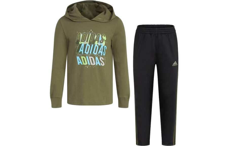 Adidas Adidas Kids Casual Sportswear Hooded Moderate