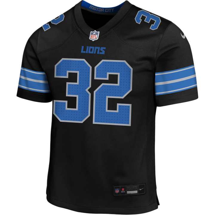 Nike Nike NFLDetroit Lions T Shirt Black Teenagers